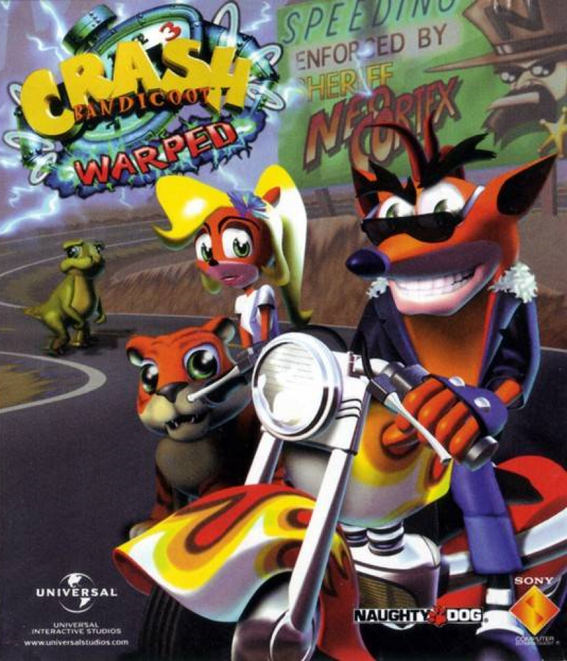 Crash Warped Cover