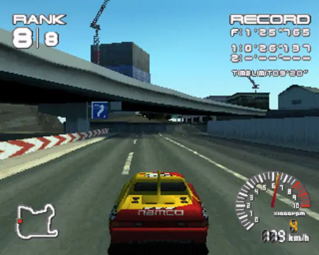 Ridge Racer Type 4 Gameplay
