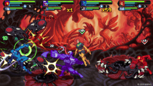 Marvel Cosmic Invasion gameplay