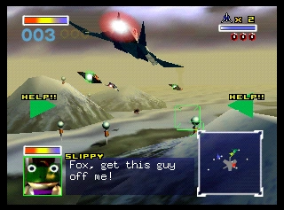 Star Fox 64 gameplay