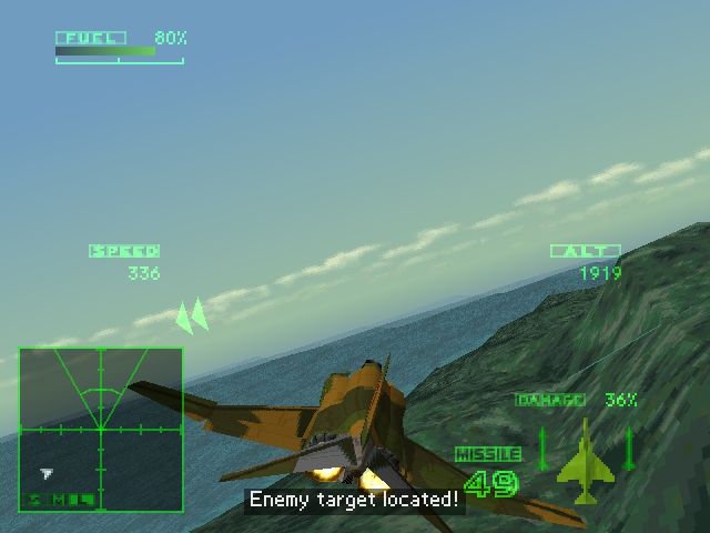 Ace Combat 2 gameplay