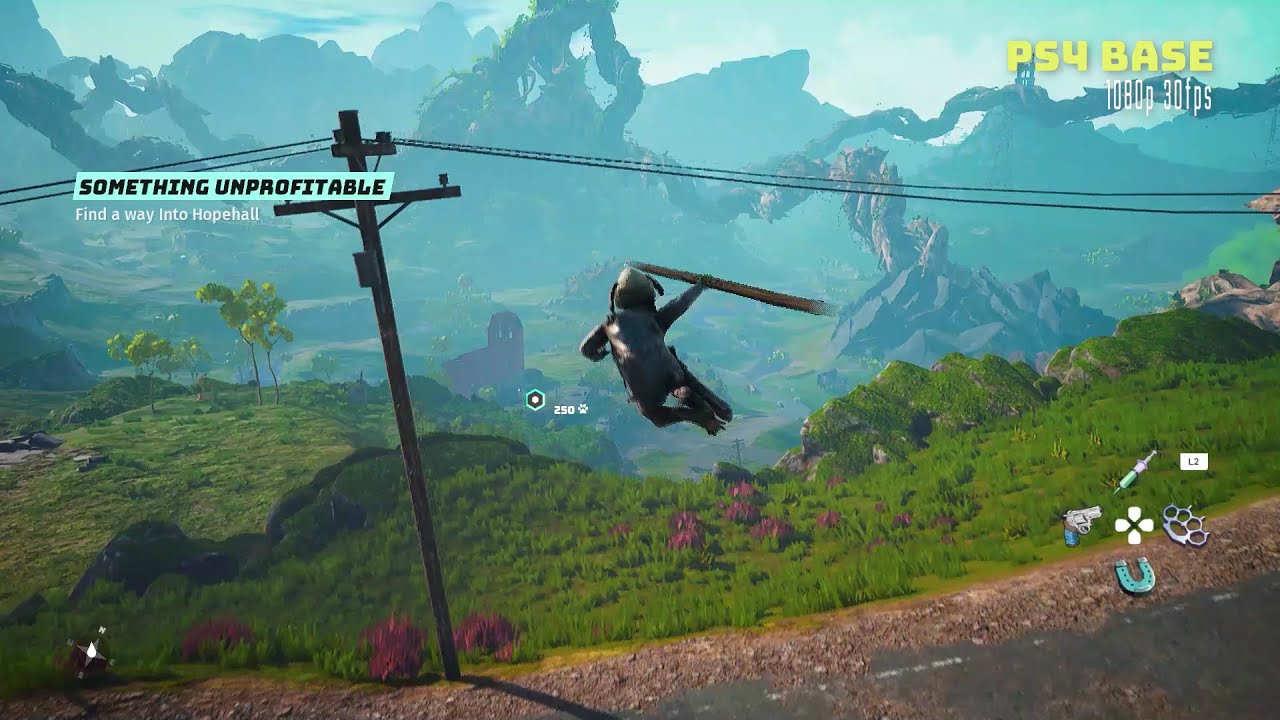 Biomutant gameplay