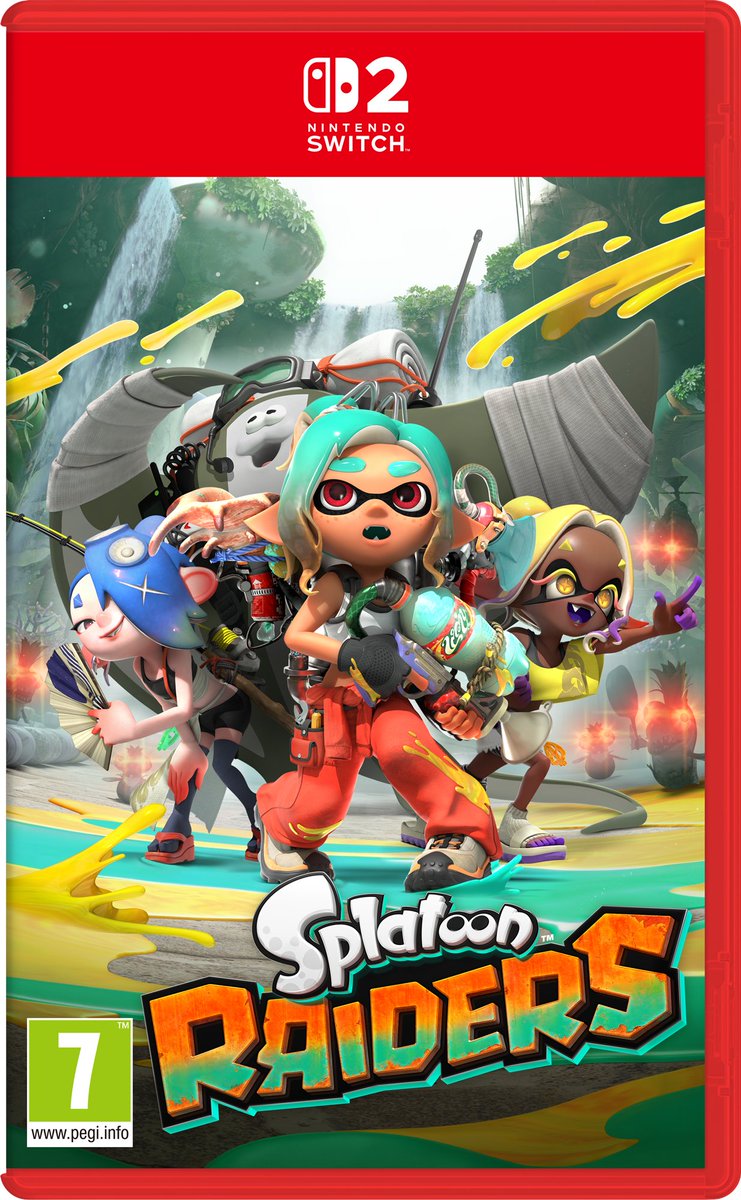 Splatoon Raiders cover